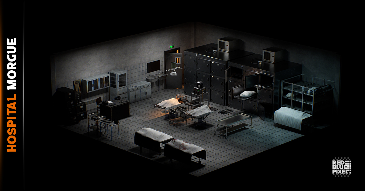 Unity Hospital Texture Hospital Morgue Environment | 3D Environments | Unity Asset Store