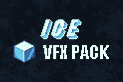 2D Pixel Art Ice VFX Pack