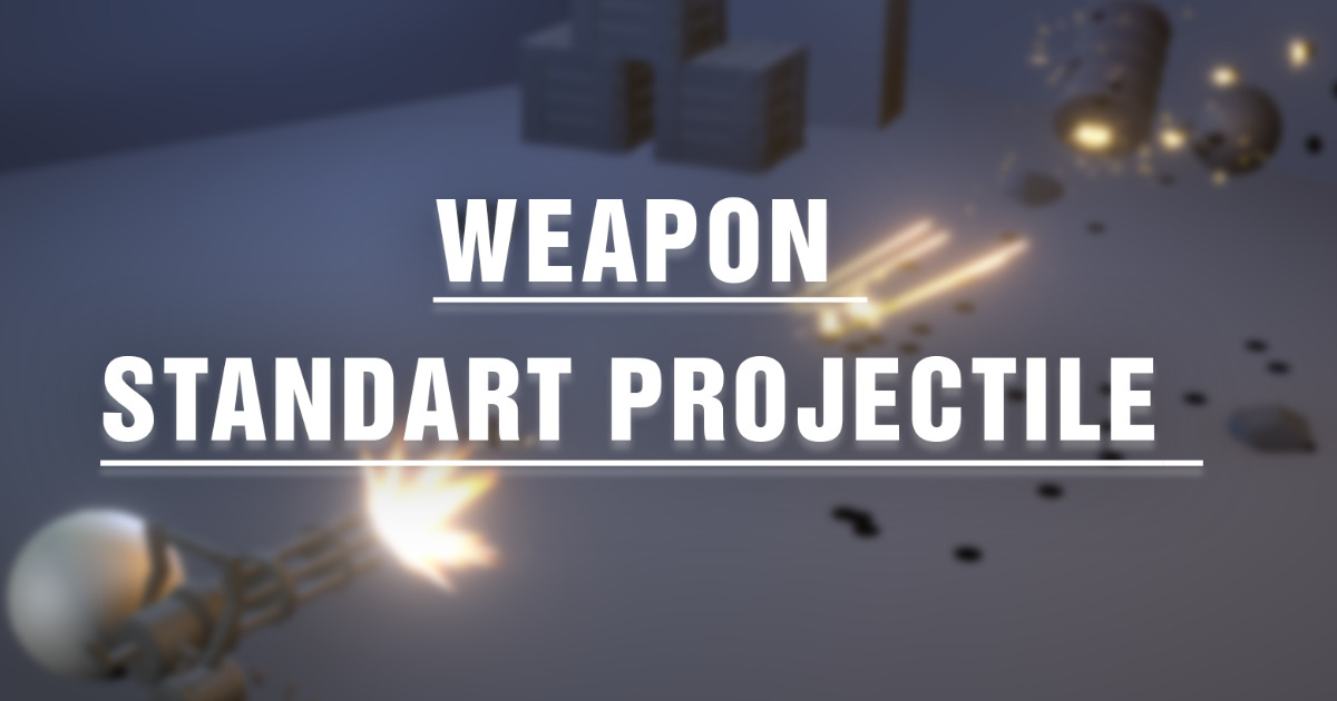 Unity Weapon Projectiles Weapon Standart Projectile | VFX Particles | Unity Asset Store
