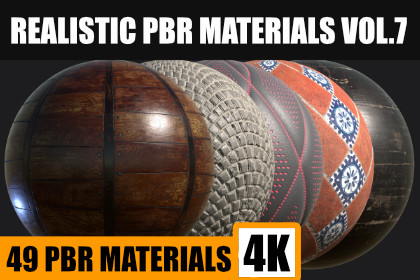 Realistic PBR Materials Vol.07