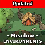 2D Environment - Meadow