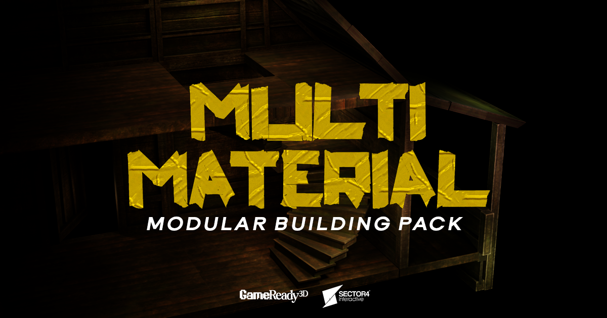 Multi-Material Modular Building Pack – Hay, Wood, Stone & Metal ...