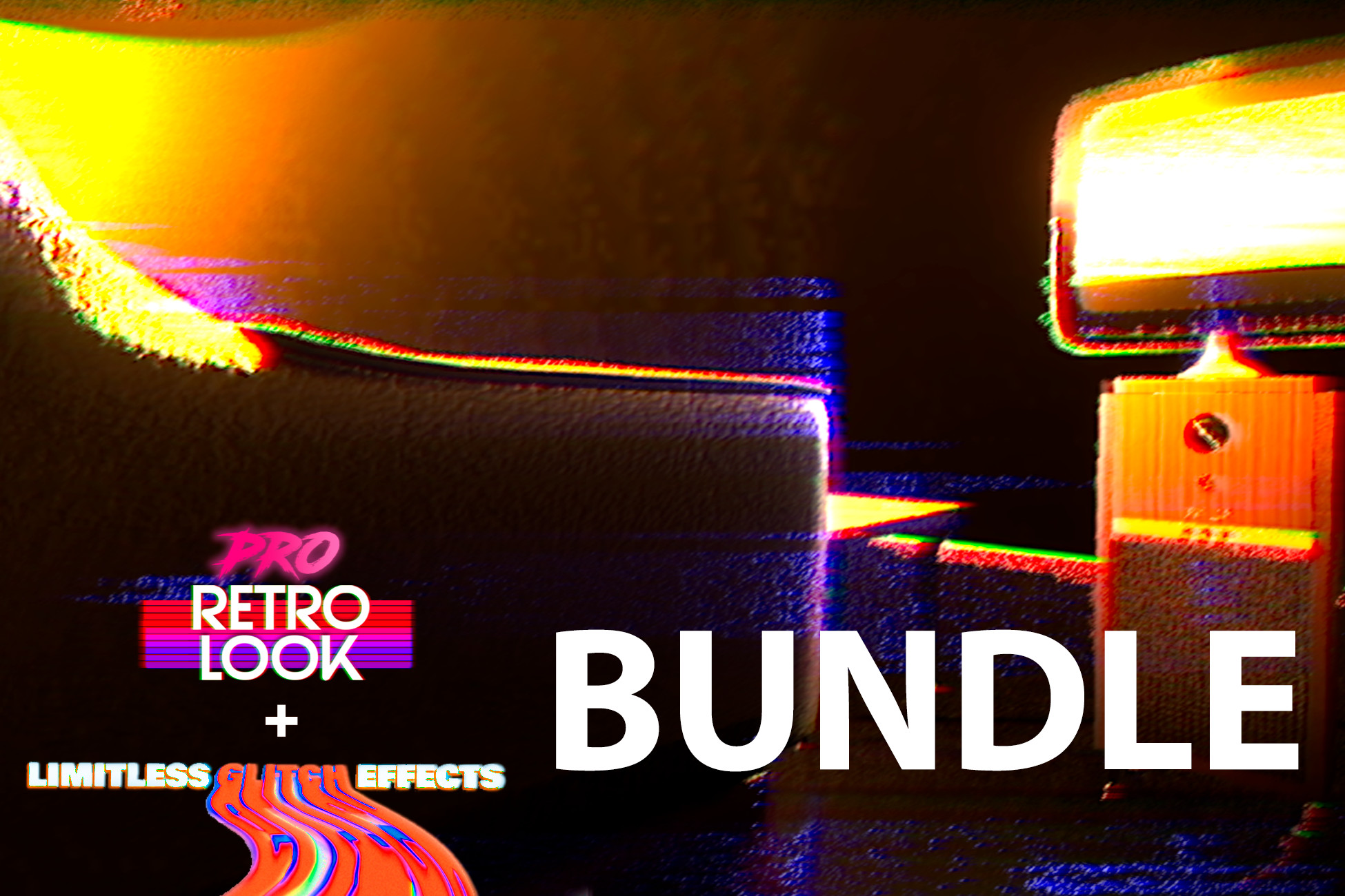 Limitless VHS & Glitch Effects Bundle Fullscreen & Camera Effects Unity Asset Store