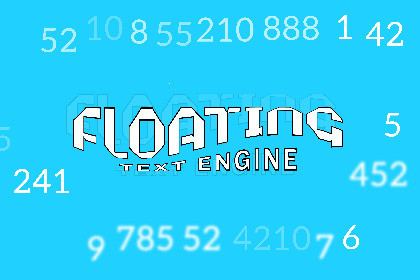 Floating Text Engine