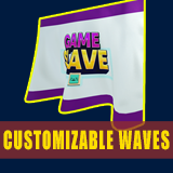 Sine Waves and Flag Material