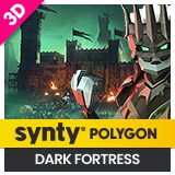POLYGON - Dark Fortress - Low Poly 3D Art by Synty