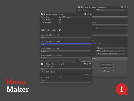 Menu Maker. | Utilities Tools | Unity Asset Store