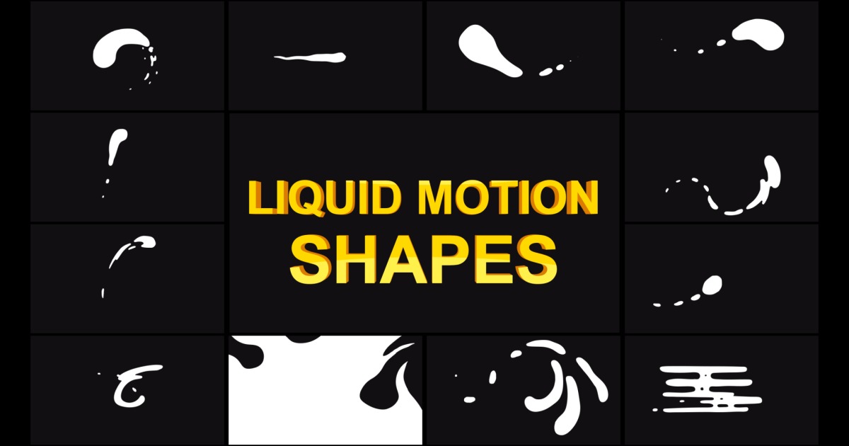 Fluid Motion Unity 2DFX Liquid Motion Shapes | VFX | Unity Asset Store