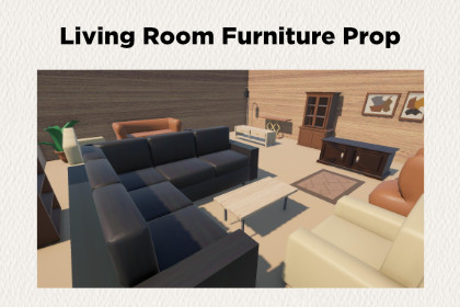 Stylized Living Room Pack