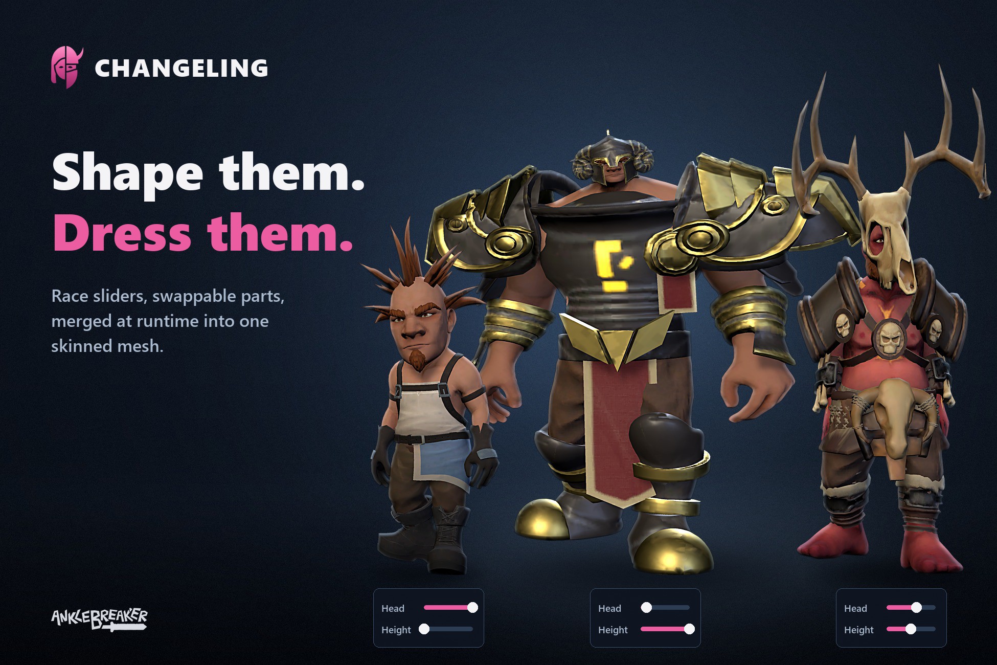 Changeling - AAA Character Customisation