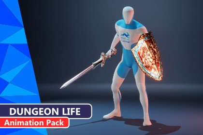 MC Dungeon Life - Believable 3D Animations by MoCap Central