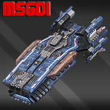 Spaceship RSF Somerset Class Destroyer