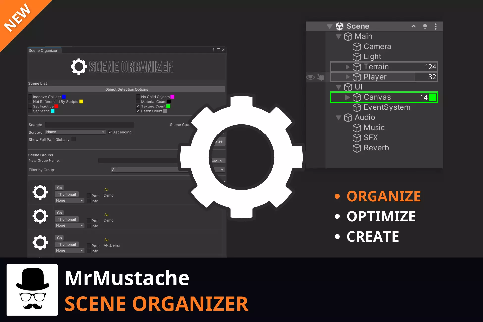 SCENE ORGANIZER