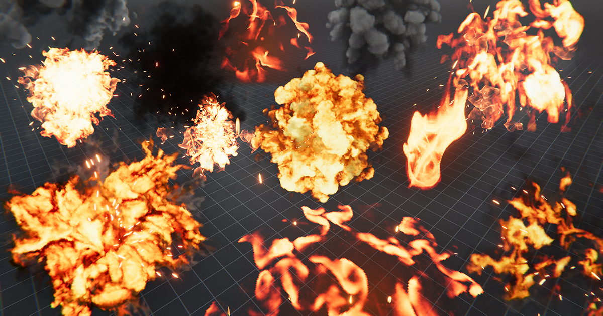 Fire Particle Asset Realistic Environmental Fire & Explosion VFX! | Spells | Unity Asset Store