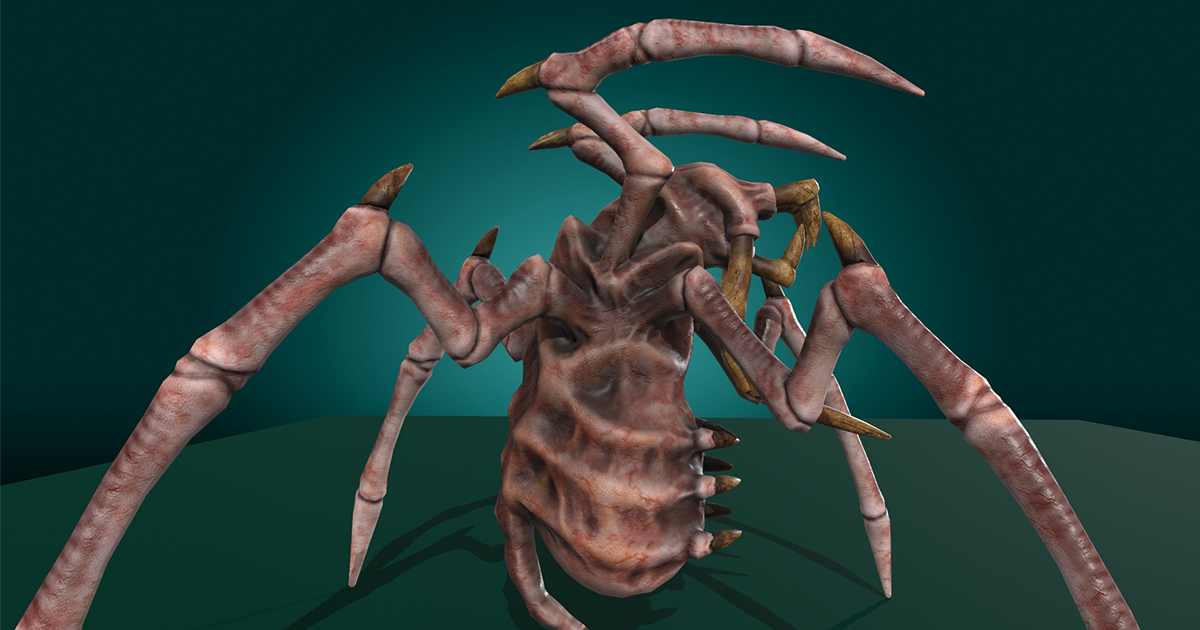Insect Tusk Monster | 3D Creatures | Unity Asset Store