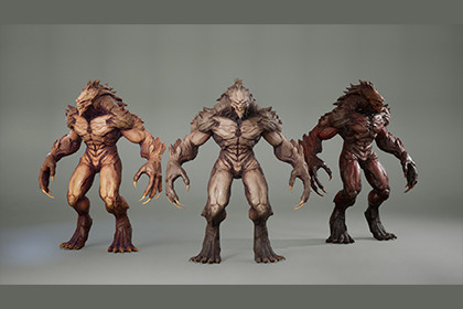 Titan monster beast