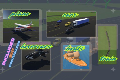 AnyVehicleController – The Ultimate Vehicle Control System for Unity