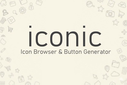Iconic — Icon Browser & Button Generator