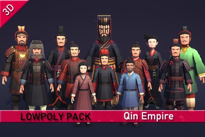 LowpolyPack_Qin Empire