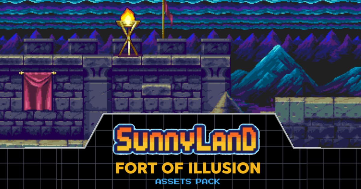 Fort of Illusion | 2D Environments | Unity Asset Store