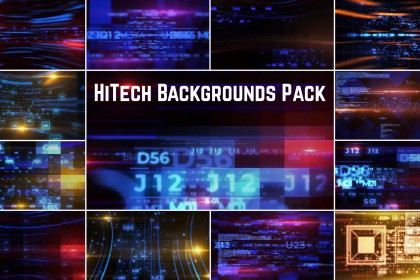 HiTech Backgrounds Pack 1