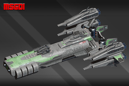 Spaceship Taurus Frigate
