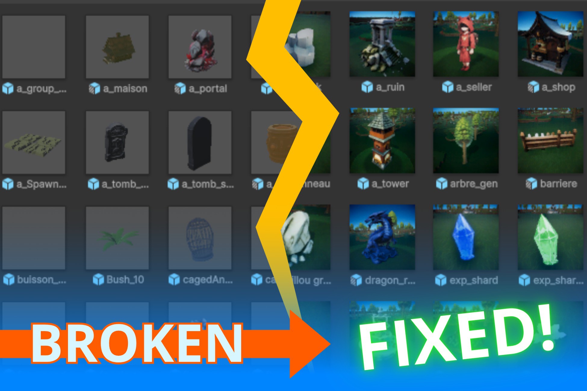 Thumbnails Fixer for Prefabs (WYSIWYG) | Utilities Tools | Unity Asset ...