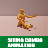 Siting Combo Animation