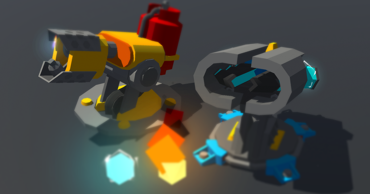 Unity 2d Block Turret Fatty Poly Turret Part3 | 3D Weapons | Unity Asset Store