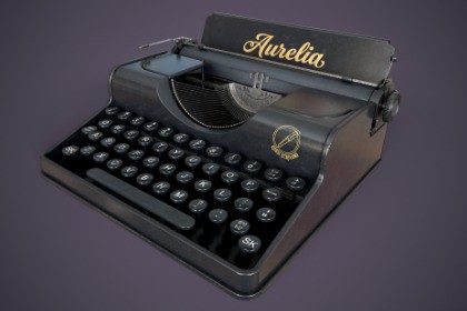 Vintage Mechanical Typewriter