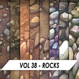 Stylized Textures - Vol 38 - Rocks