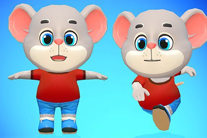 Mouse Rat Rodent Grey Animated