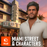 Miami Beach - Modular street & NPC