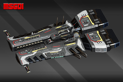 Spaceship Talon Frigate