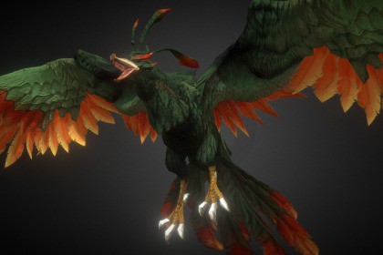 Large Flying Ziz Forest