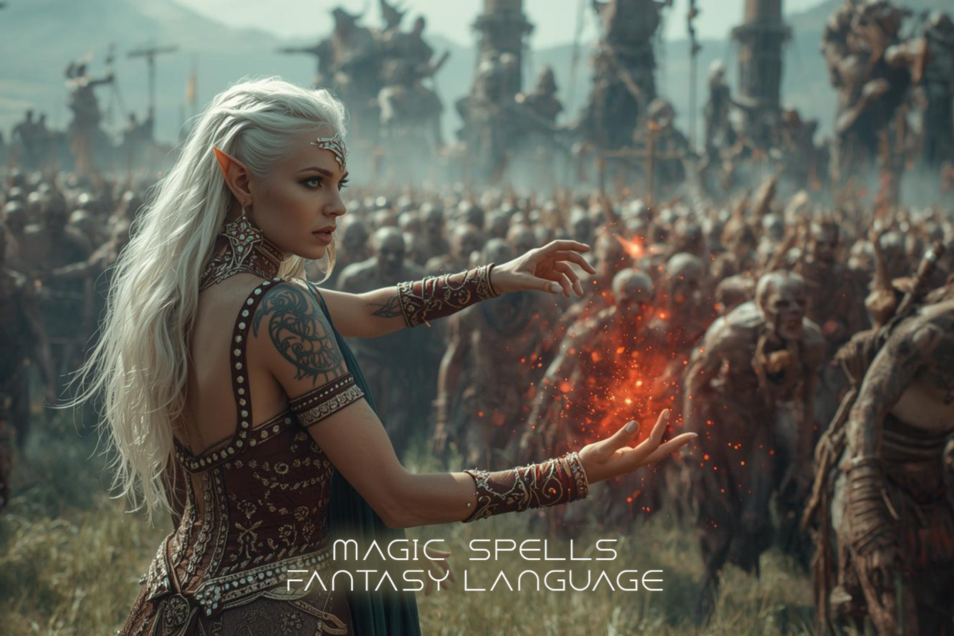 Magical Spells – Fantasy Language by cplomedia