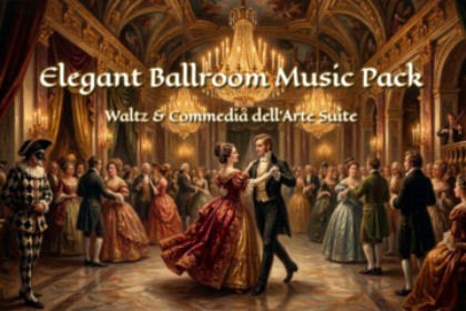 Grand Ballroom & Theatre Music Pack – Elegant Waltz & Commedia dell’Arte Suite