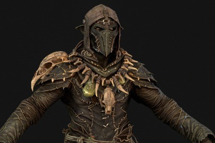 Orc Archer Game Ready