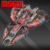 Spaceship GSN Siegfried Class Battleship