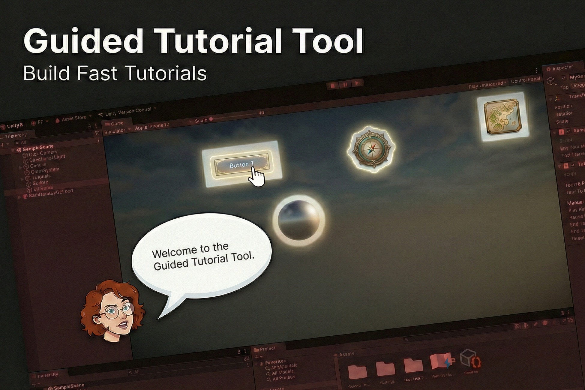 loading tutorial source content into unity - getting... Guided Tutorial Tool | Utilities Tools | Unity Asset Store