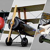Military Aircrafts WW1 Bundle