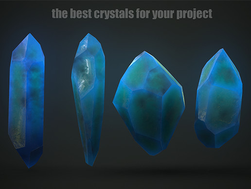 Magic crystals | 3D Environments | Unity Asset Store