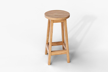 Stylish Wooden Bar Stool