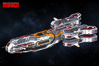 Spaceship Colossus Destroyer