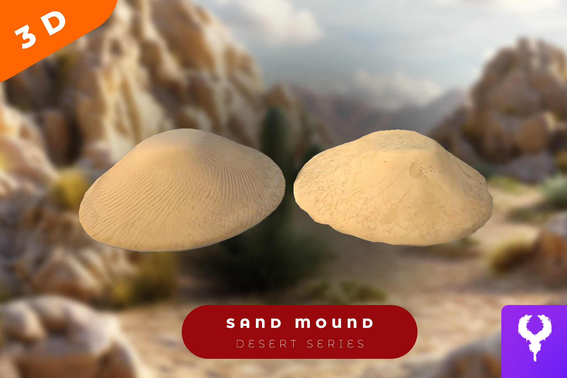 Mesh Mound Cartoon Sand Mound Pack | 3D Exterior | Unity Asset Store