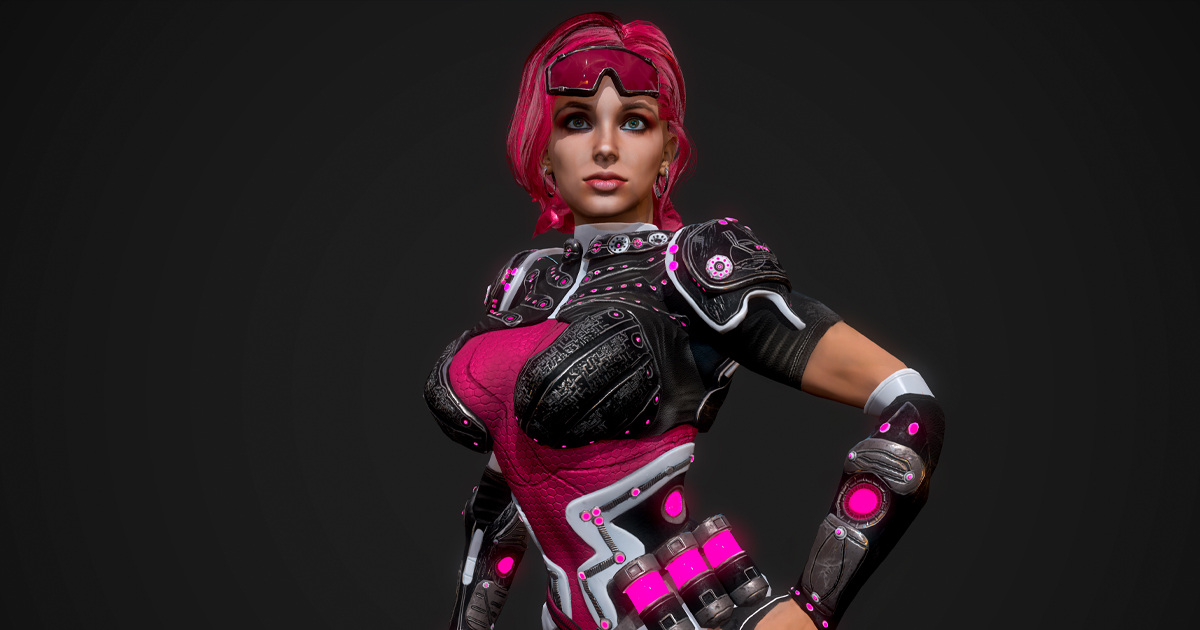 Sci Fi Girl | Characters | Unity Asset Store