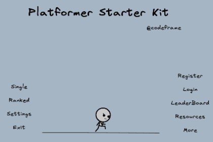 Platformer Starter Kit