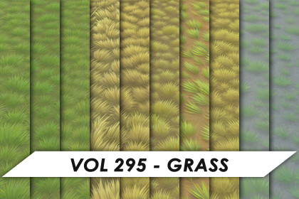 Stylized Textures - Vol 295 - Grass