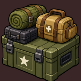 Military Tactical Survival Equipment Operations Icons Pack