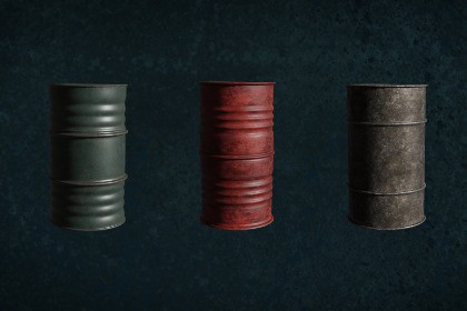 Metal Barrels Series Iron Relics Content G2
